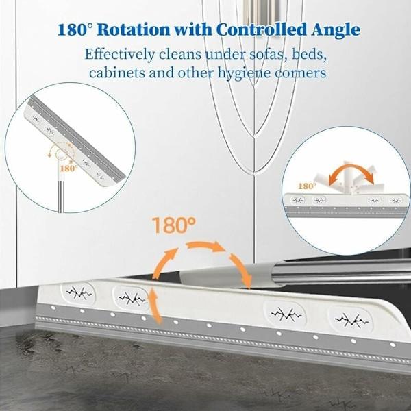 180° Rotatable Viper Magic Floor Wiper – Flexible Floor Cleaning Mop