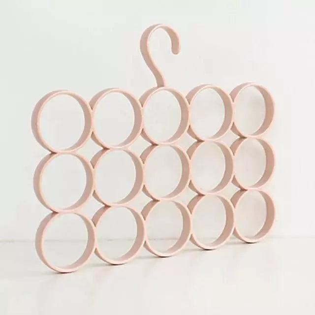 15-Hole Hanger – Multi-Purpose Space-Saving Organizer for Clothes & Accessories