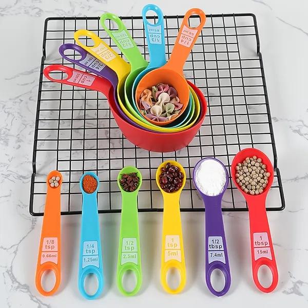 6-Piece Measuring Spoons & Cups Set – Accurate Measurements for Every Recipe