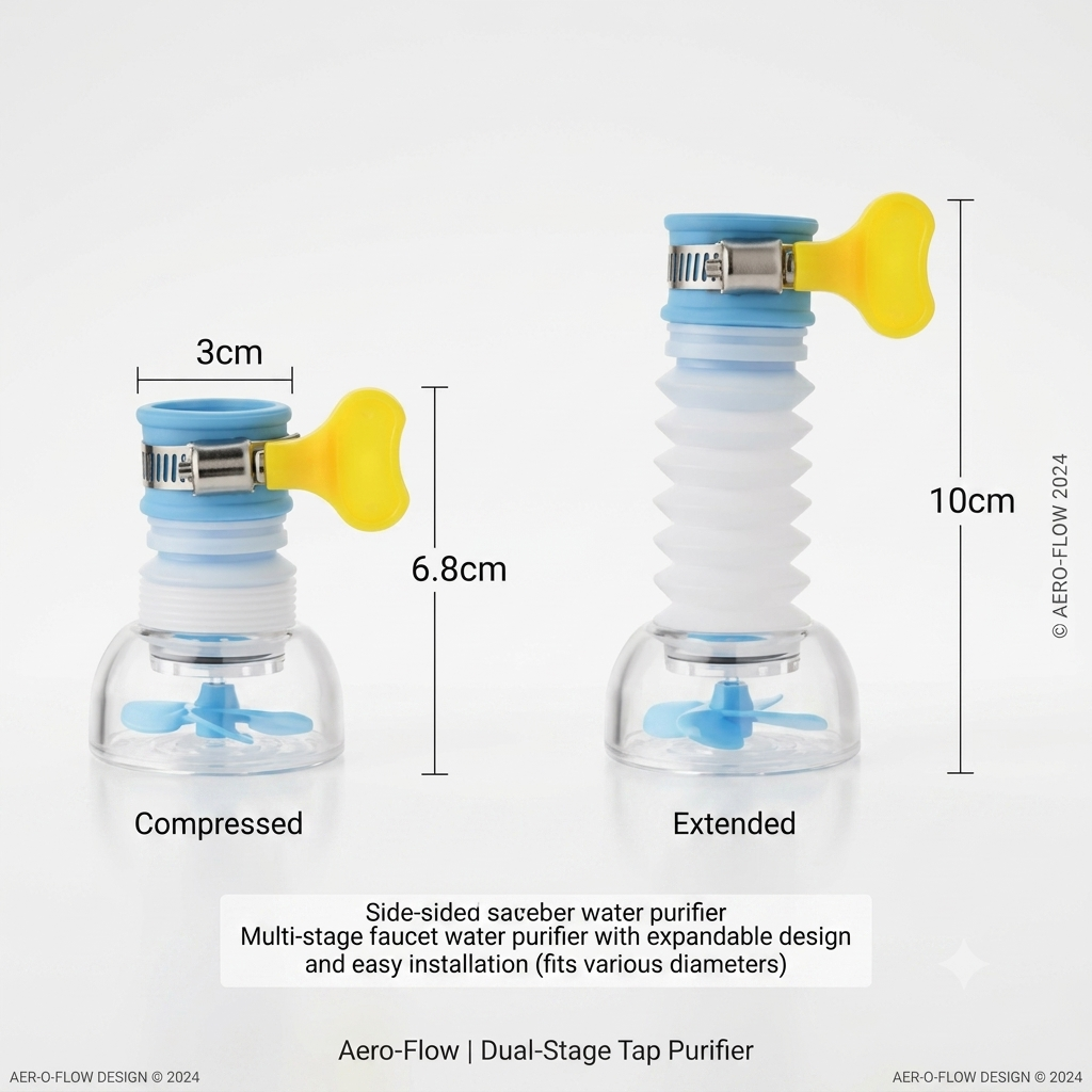 360° Adjustable Flexible Tap Water Filter