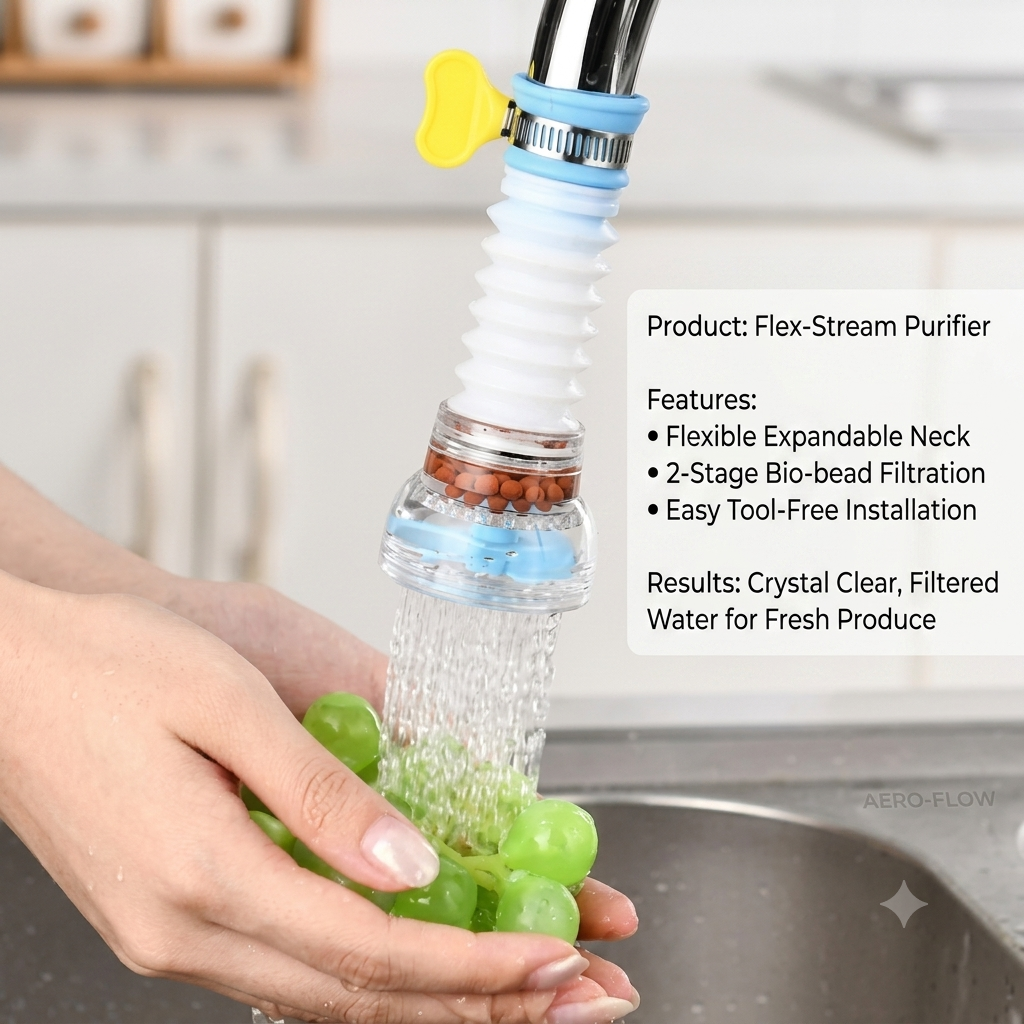360° Adjustable Flexible Tap Water Filter