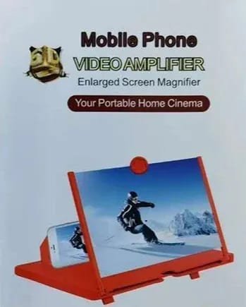 3D Mobile Screen Magnifier – HD Foldable Phone Screen Enlarger