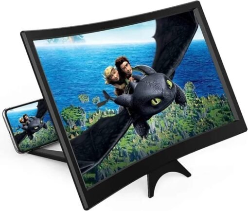 3D Mobile Screen Magnifier – HD Foldable Phone Screen Enlarger